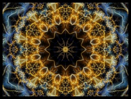 Regeneration Firecat mandala artwok